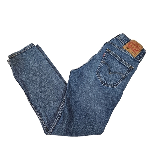 Levi's 511 Slim‎ Fit Medium Wash Denim Jeans Size 28 X 30 Men's - Picture 1 of 14
